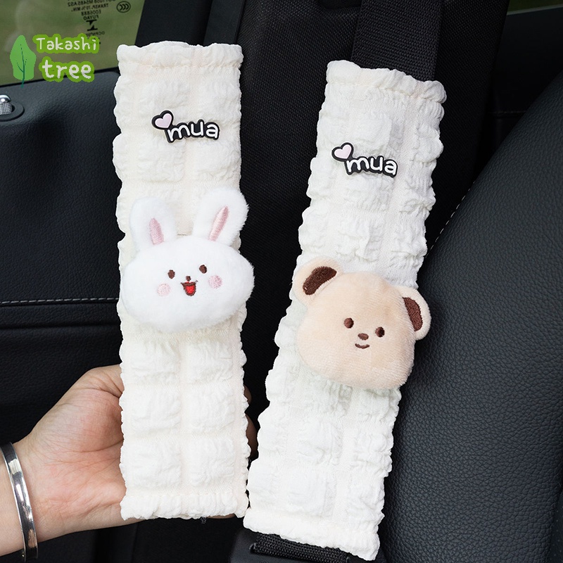 Đệm Bọc Dây Đai An Toàn Họa Tiết Hoạt Hình Cho Xe Hơi