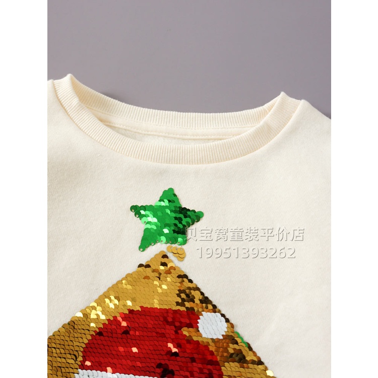 Áo nỉ bông Noel cho bé hàng Kiabi xuất