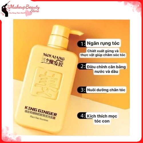 Dầu gội gừng KING GINGER MOFAJANG MS 1033 [ MakeupBeauty.Store Cho Nàng Thêm Xinh ]