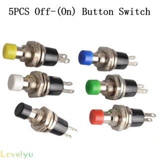 ✨✨✨Push Button Switch For Panel Installation Multi Color Pin Welding 2mm Panel