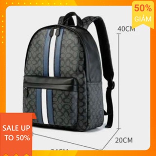 Balo 3 sọc Đi Học Ba Lô Da Thời Trang Nam Nữ IBAG Balô da Lv Da Pu Cao Cấp Balo mc Cặp Đi Học Ulzzang Balo Laptop