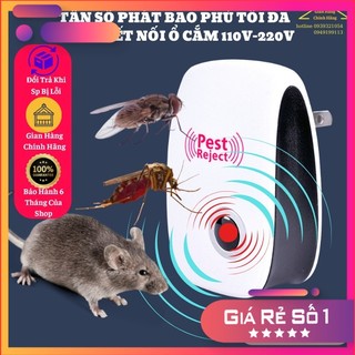 Máy đuổi chuột, đuổi muỗi, thiết bị đuổi côn trùng Pest Reject bằng sóng siêu âm