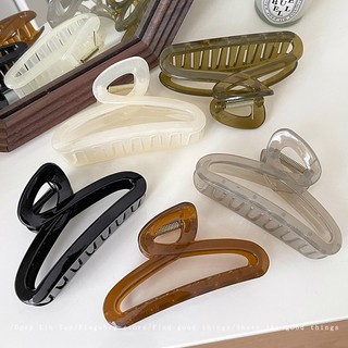 Kẹp Tóc Cá Mập Bằng acrylic Đơn Giản Cho Nữ
