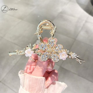 Kẹp tóc hình sao biển / ngọc trai đính đá lấp lánh