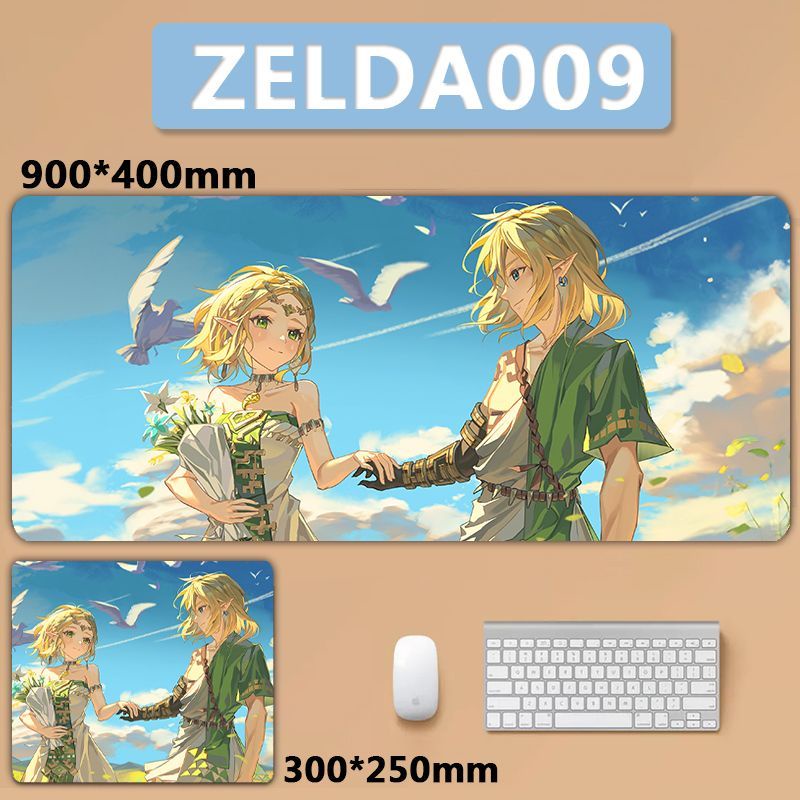 Miếng Lót Chuột Chơi game the legend of zelda Có Thể Giặt Được