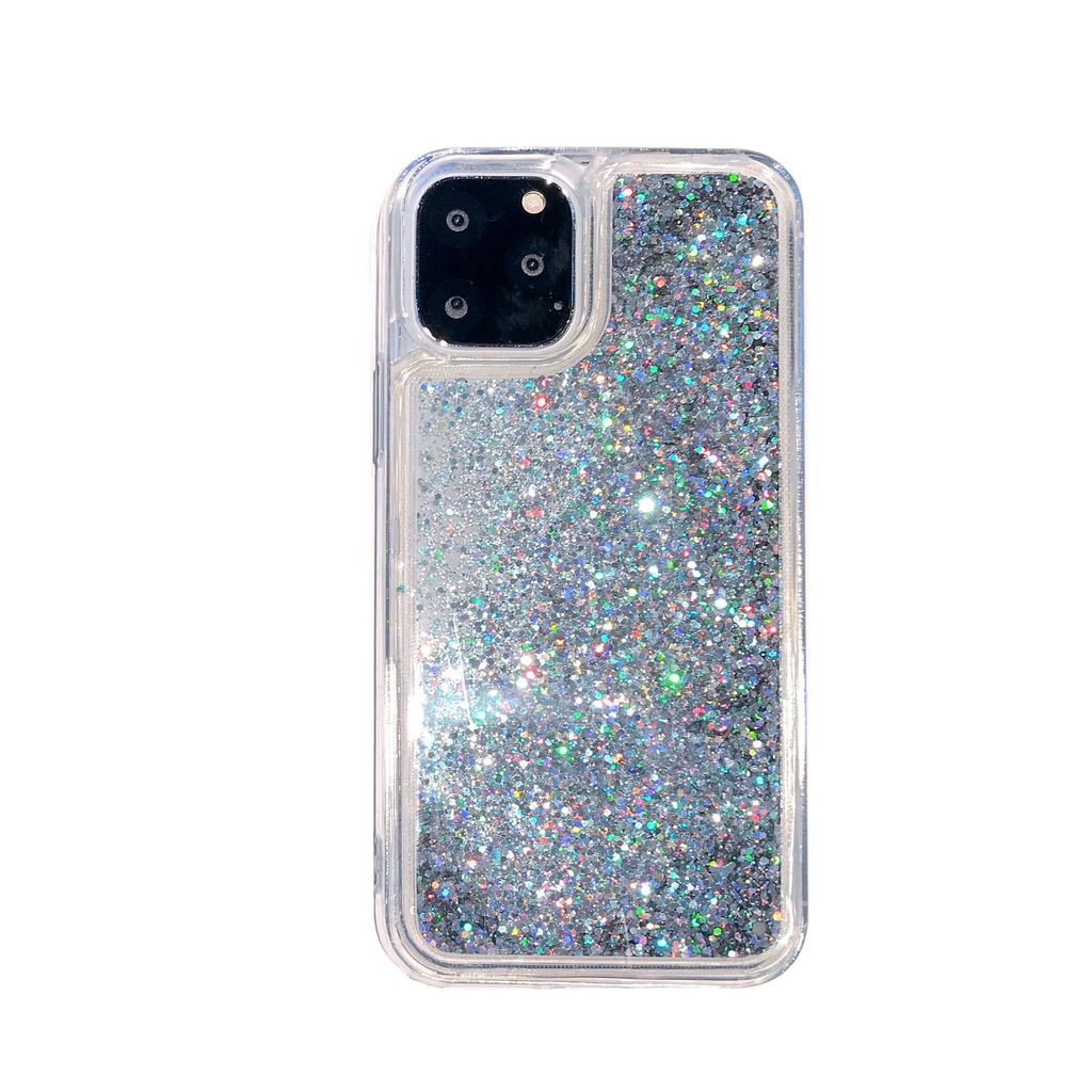 Ốp Điện Thoại Trong Suốt Chống Sốc Phối Kim Tuyến Nước Cho iphone 15 14 13 12 11 pro max plus mini xs max xr 7 8 6 6s pluse