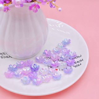 Set 20 hoa anh đào giả 18mm tự làm trang sức