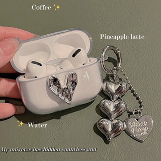 [Sẵn Sàng] Ốp Lưng Tình Yêu Bạc Tương Thích Cho Edifier W220T W320TN X2S 300NB GM3 X3 Vỏ Hoa & Móc Khóa Silicon Vỏ Tai Nghe Trong Suốt