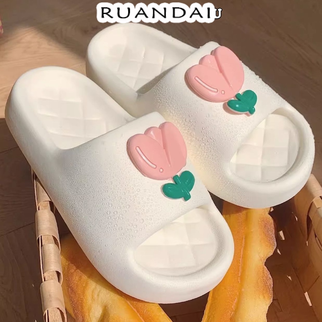 RUANDAI dép đi trong nhà bánh mì dép Đàn hồi tốt Thời thượng Sang trọng Thể thao và thời trang FYT23A0O0P 42Z231019