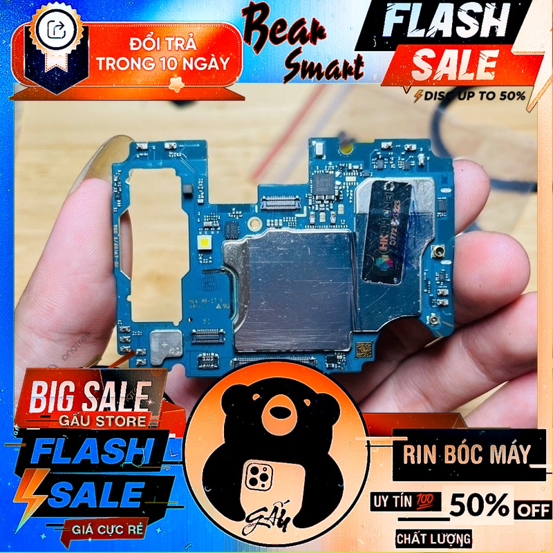 Main Samsung A71 8/128G ( A715 A715F) rin bóc máy,đã test full chức năng,Mainboard / Bo mạch Samsung