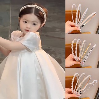 Băng đô cài tóc đính ngọc trai phong cách hàn quốc mới