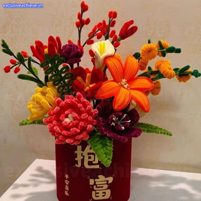 Set 100 Que Gỗ Màu Sắc Macaron Dùng Làm Đồ Thủ Công Cho Bé