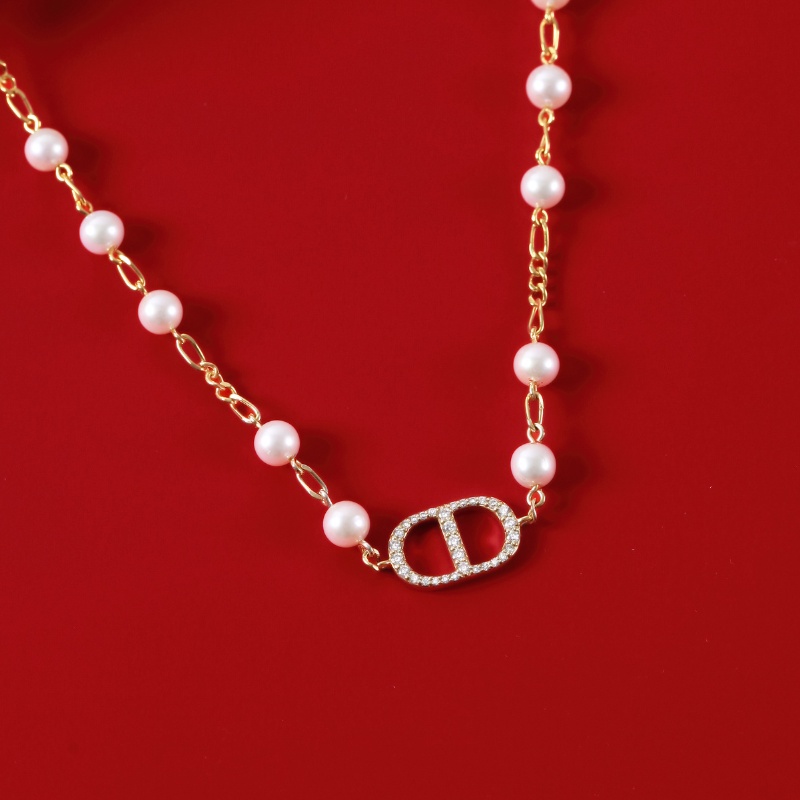 [Có bảo hành] Vòng Choker Bạc 925 CARA LUNA Hạt Trai Phối Đá Xen Kẽ Luxury Pearls - VUN01