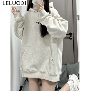Nuyoah Áo Khoác hoodie áo khoác nữ zip hoodie Chất lượng cao fashionable cổ xưa cozy WTX23C0ED7 51Z231220