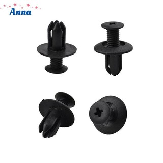 【Anna】Fastener clips Cover Push pins Accessory Black Decor Rivet Replacement
