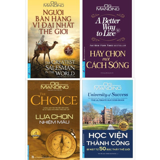 Sách combo tác giả og mandino - first news