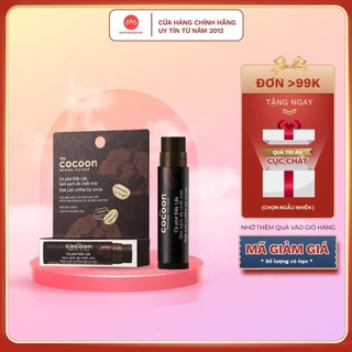  Tẩy da chết môi Cocoon cà phê - tẩy tế bào chết môi Coffee Dak Lak TheCocoon Lip Scrub 5g chính hãng 