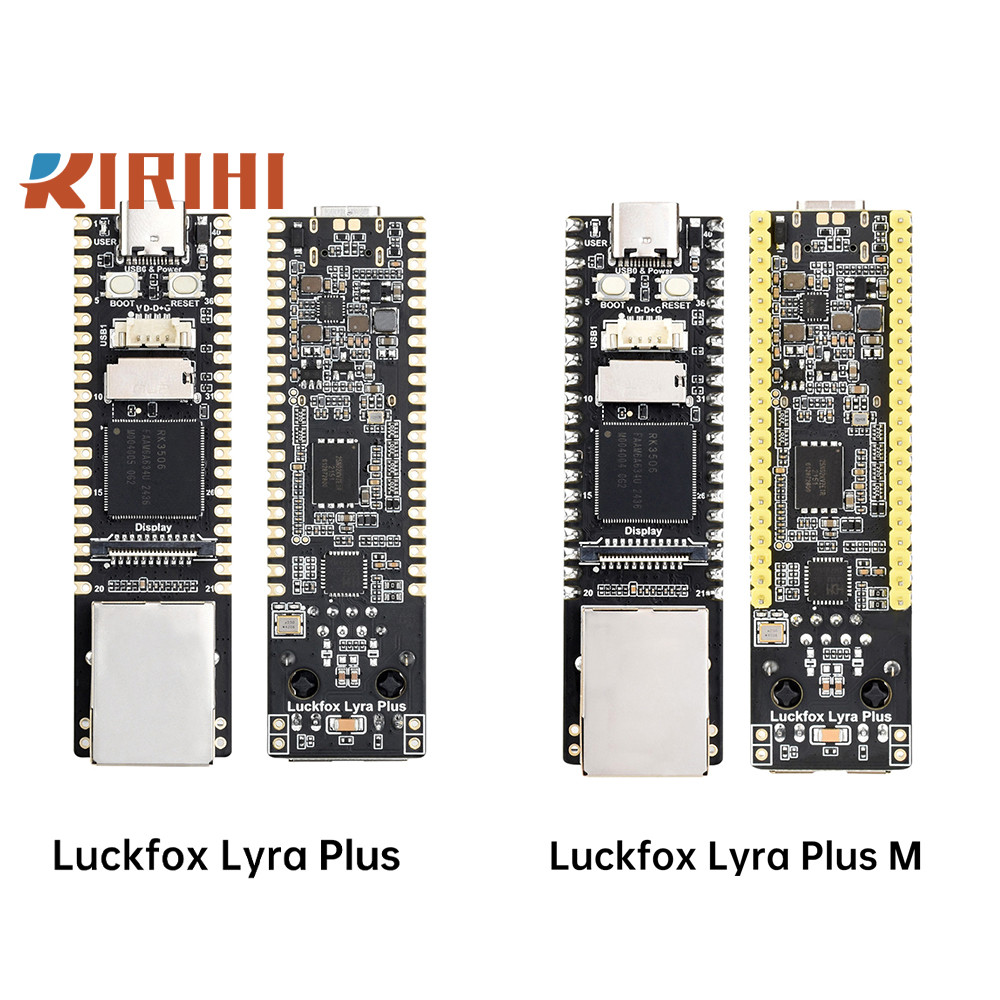 RIRIHI Bảng phát triển Linux Mini Luckfox Lyra Plus Luckfox RK3506G2 với giao diện Ethernet Type-C