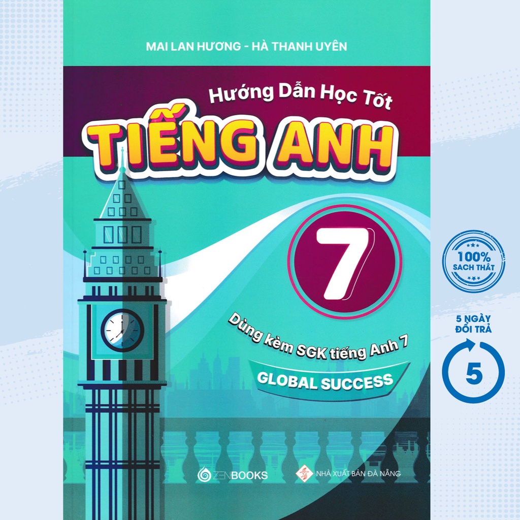 Sách - Hướng Dẫn Học Tốt Tiếng Anh Lớp 7 - Dùng Kèm SGK Tiếng Anh 7 - Global Success (ZEN)