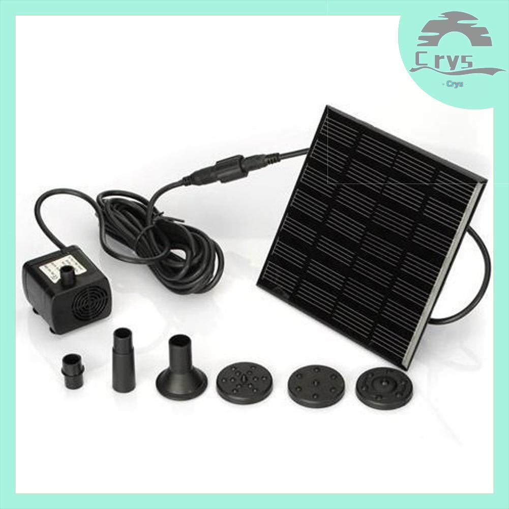 Dc Máy Bơm Nước Năng Lượng Mặt Trời 7v 1.2w 180l / h