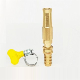 Đầu vòi xịt tăng áp lực nước mini Vòi xịt nước tăng áp đa năng có đai siết ống