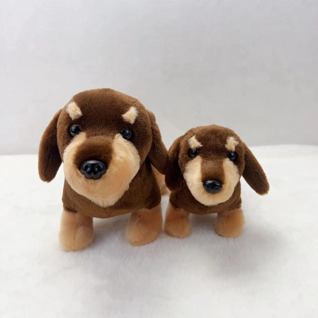 Thú Nhồi Bông Hình Chú Chó dachshund Dễ Thương Cho Bé