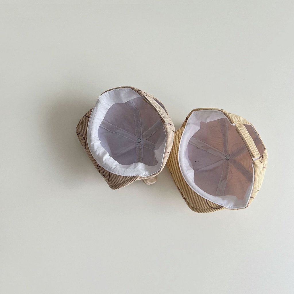 Mũ Lưỡi Trai Hình Gấu Hoạt Hình Dễ Thương Cho Bé