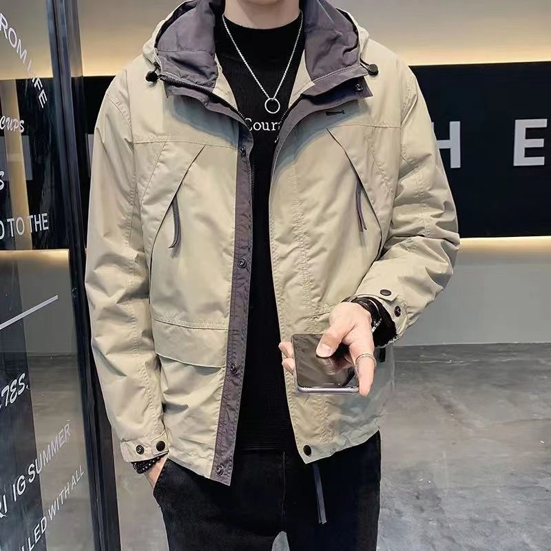 Áo Khoác Nam Có Nón Phong Cách Hàn Quốc Thời Trang