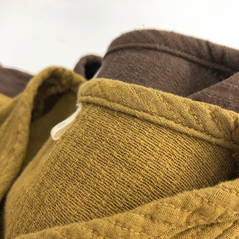 Áo Khoác cardigan cotton Phong Cách retro Hàn Quốc Cho Nam Nữ