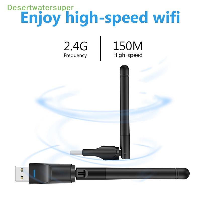 Thẻ Mạng Không Dây 150mbps mt7601 mini usb wifi rtl8188 Cho Máy Tính / laptop 2.4ghz | BigBuy360 - bigbuy360.vn