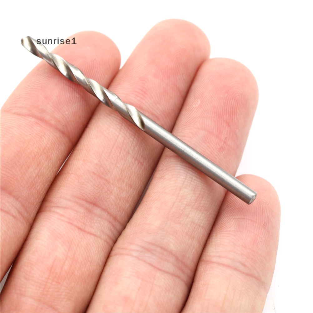 Sunrise1 10 Mũi Khoan Thép Gió Bọc Titan Tốc Độ Cao 0.8-3mm