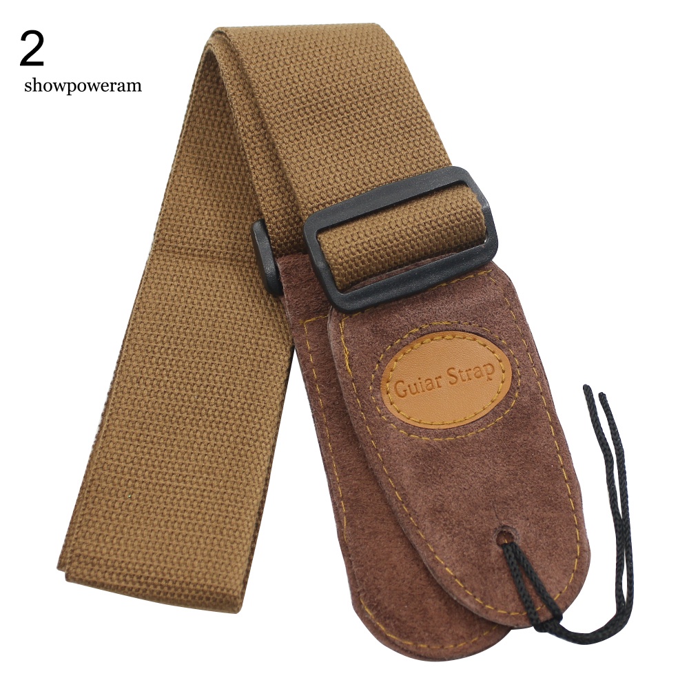 Spm Dây Đeo Đàn guitar Điện / guitar bass Bằng cotton Có Thể Điều Chỉnh
