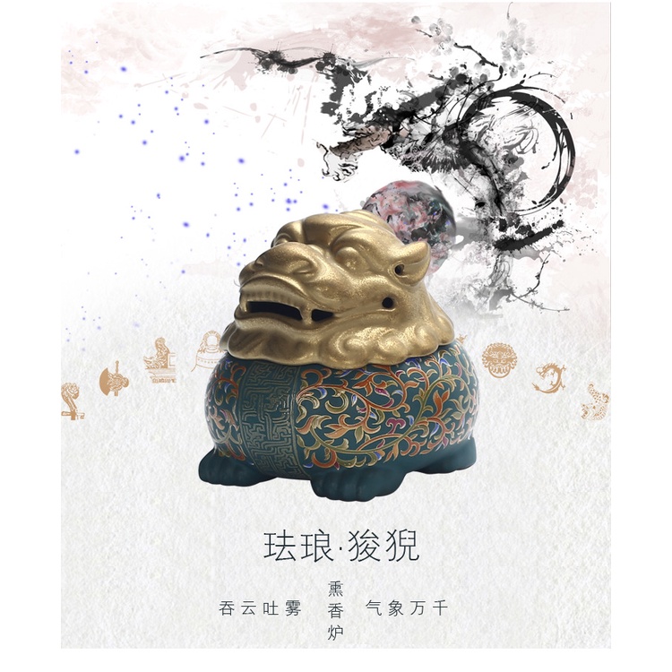 Lư Hương Bằng Sứ Trang Trí Trong Nhà