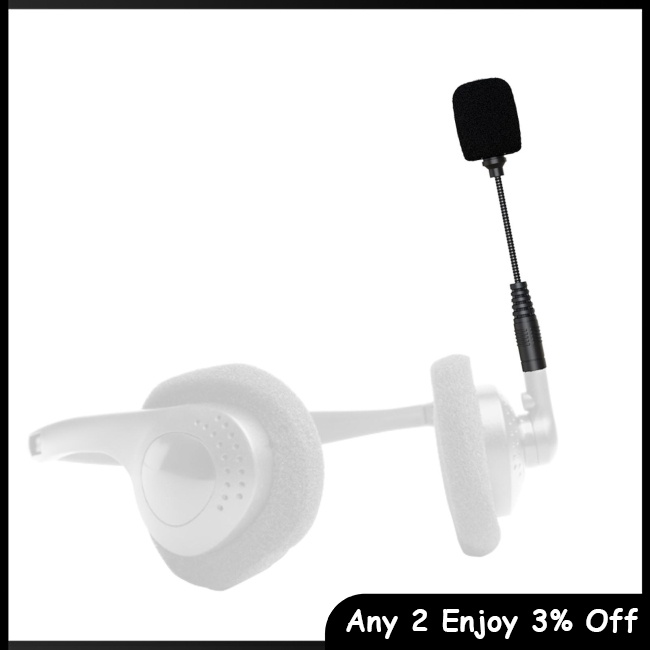 Micro mini jack 3.5mm Chống Ồn Linh Hoạt Cho Điện Thoại / Máy Tính