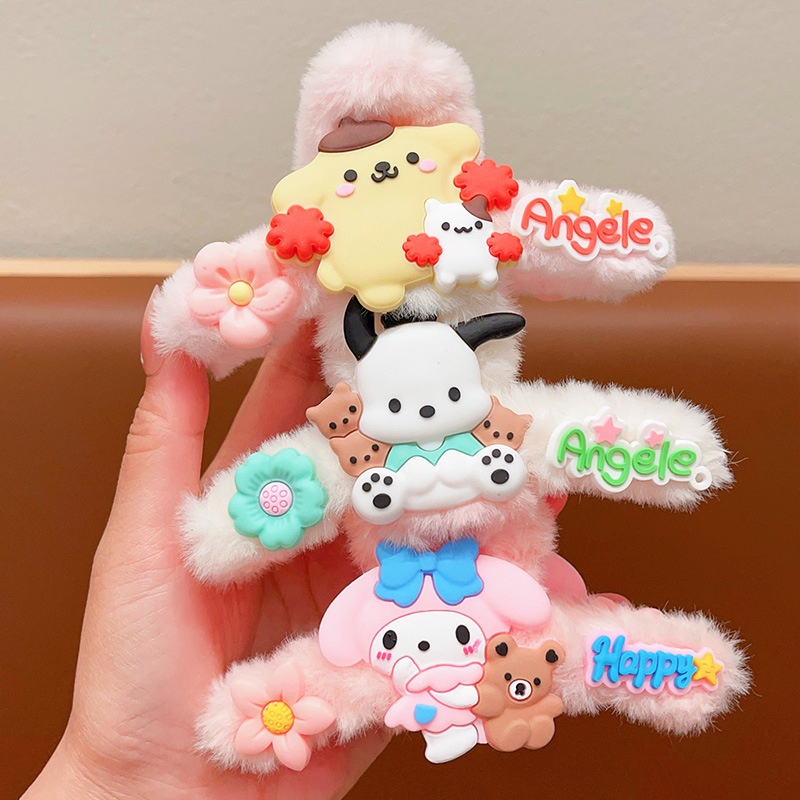 Kẹp Cá Mập Nhồi Bông Cỡ Lớn Dễ Thương Dành Cho Bé Gái