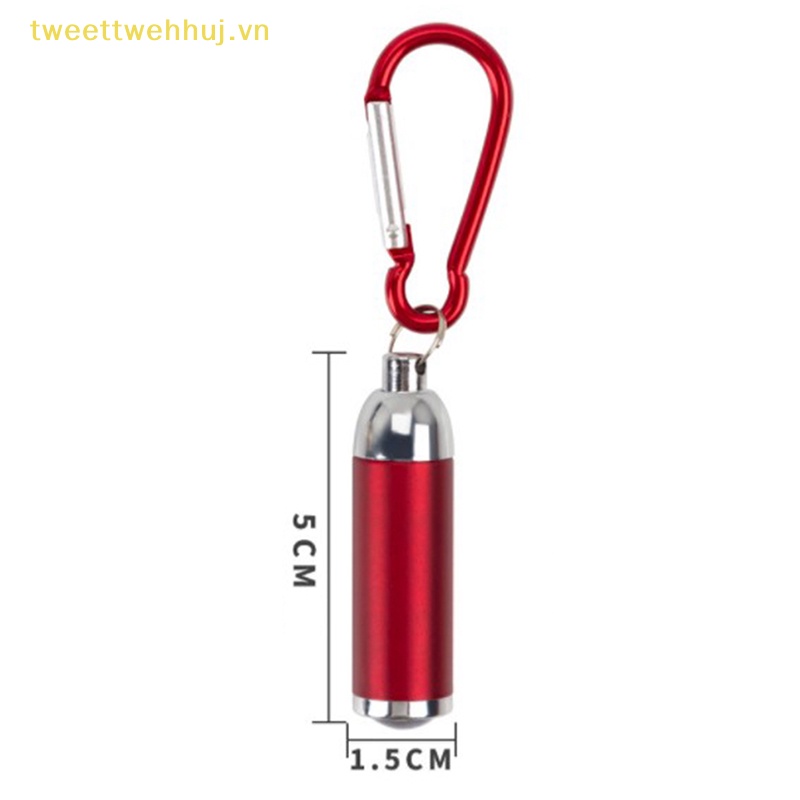 Tweehuj Móc Khóa Đèn Pin led mini Siêu Sáng Mang Đi Tiện Dụng vn