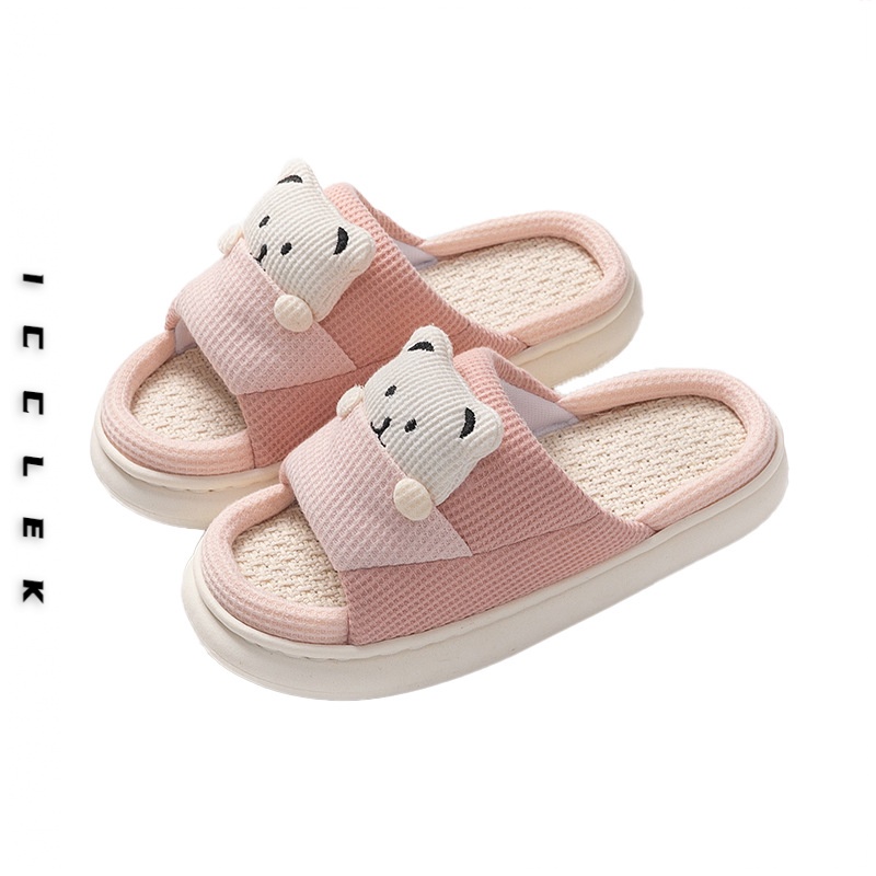 ICCLEK dép nữ dép bánh mì nữ Thoải mái Giày dép FYT2390JD4 36Z230908