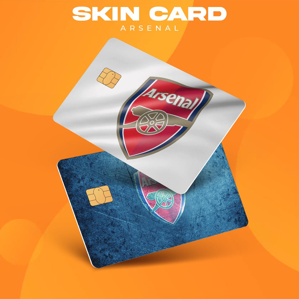 ATM STICKER ⭐️ Skin Dán Thẻ Ngân Hàng Chủ Đề Arsenal | Dán Thẻ Chung Cư | Thẻ Từ ⭐️FREESHIP