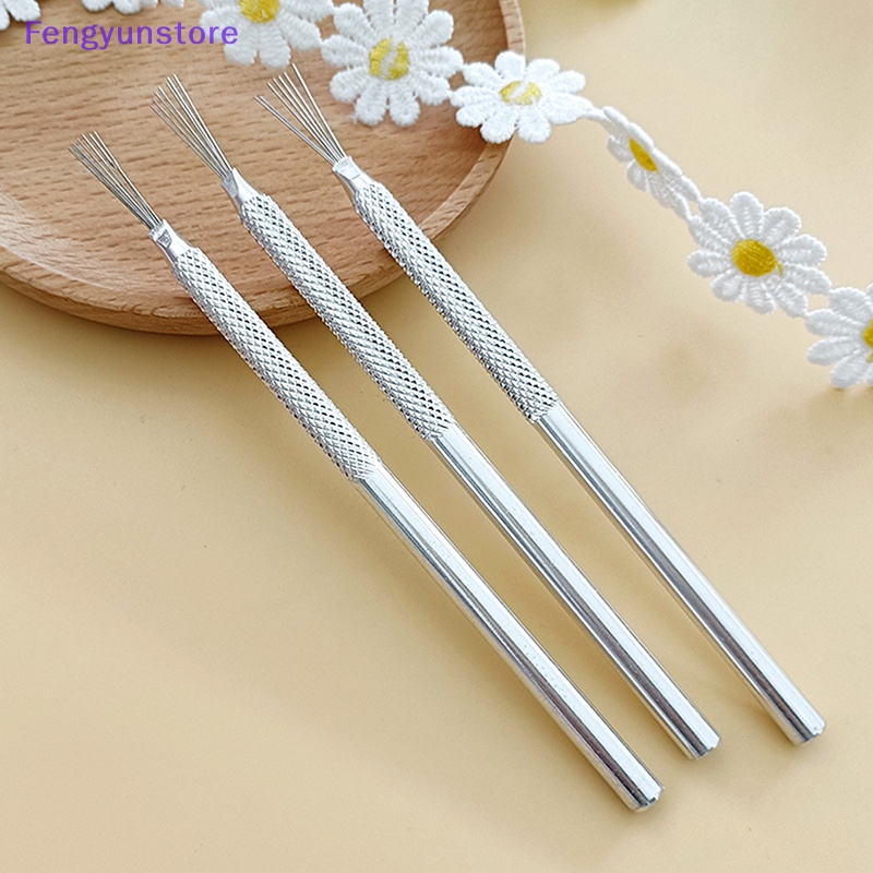 Dụng Cụ Làm Mô Hình Đất Sét polymer 7 pin Kết Cấu Lông Vũ diy