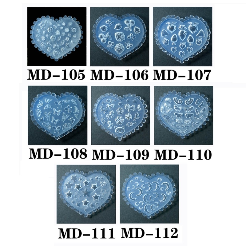 California Khuôn silicone Dập Nổi Hình Bướm 3d Trang Trí Móng Tay Nghệ Thuật