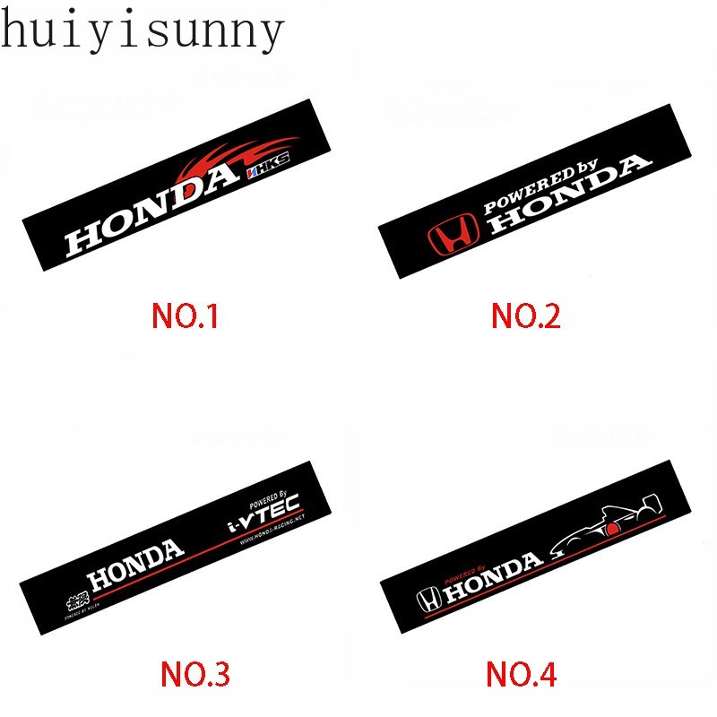 Nhãn Dán Phản Quang 130x21cm Trang Trí Kính Chắn Gió Xe Hơi honda city fit crv Hrv pilot
