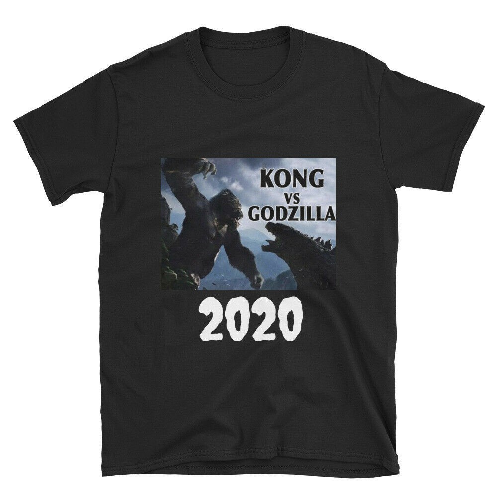 Bán chạy 2023 King Kong Godzilla Áo nam Gildan Gildan Gildan Quà tặng sinh nhật T8401 531882