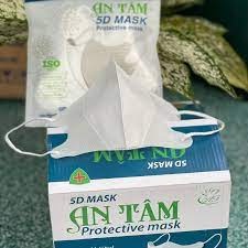 KHẨU TRANG 5D AN TÂM Hộp 100c