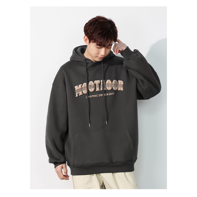 Áo Hoodie Tay Dài Phong Cách Đường Phố Mỹ Thời Trang Mùa Đông Hàng Mới 2023 Dành Cho Bạn Trai