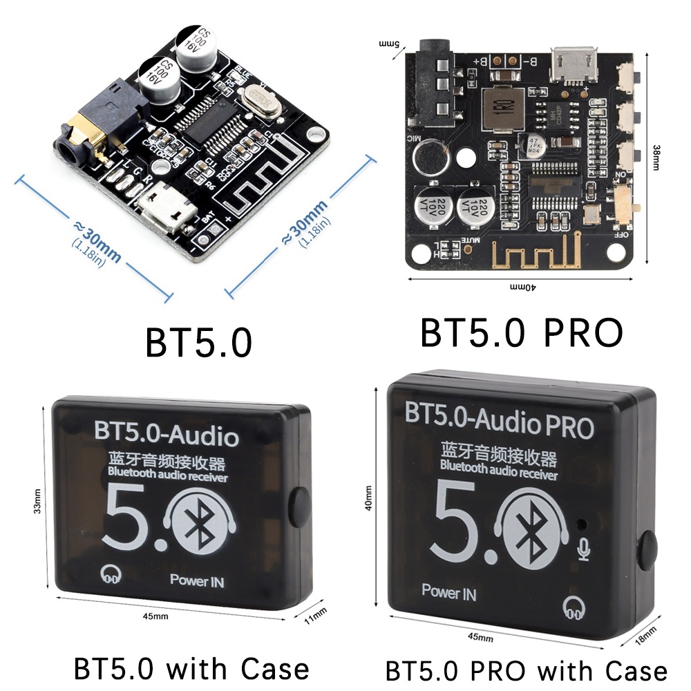 Bảng Mạch Giải Mã Âm Thanh pro Amp3 Không Dây bluetooth 5.0 mp3 Cho Xe Hơi