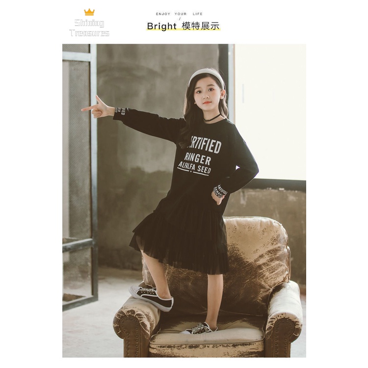 ShiningTreasures Váy Bé Gái váy váy trẻ em công chúa bé gái thời trang dễ thương đẹp 2023 NEW KLQ23915YA 37Z230915