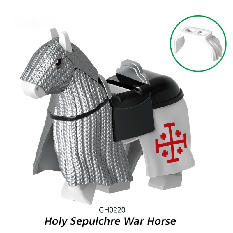 Teutonic knights Mô Hình Đồ Chơi mini Lắp Ráp Hình Chiến Binh Thời Trung Cổ Làm Quà Tặng Cho Bé