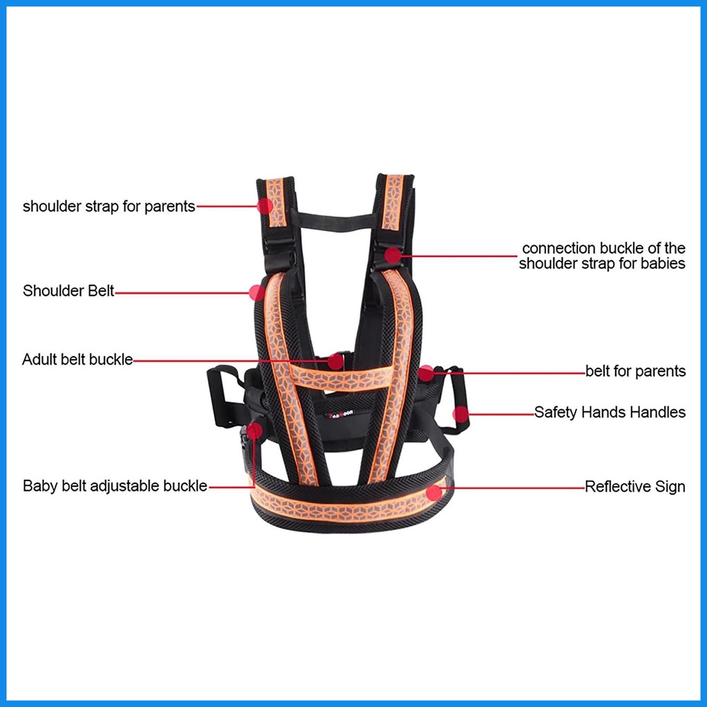 Dây Đai An Toàn Cho Bé Khi Đi Xe Máy