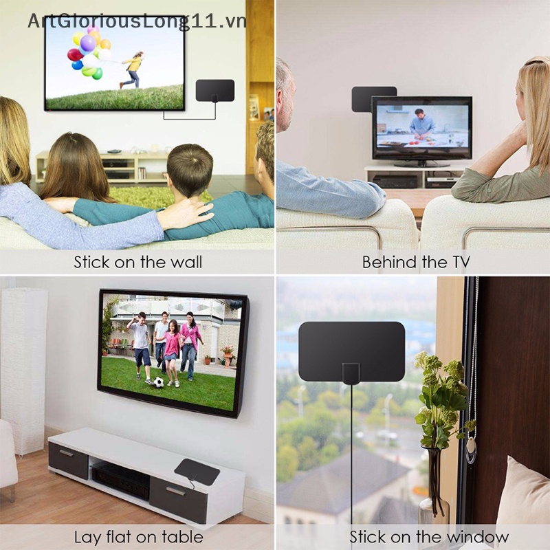 Ăng Ten tv Kỹ Thuật Số Tăng Cường Độ Nét Cao hd Trong Nhà / Mang Đi Du Lịch / rv Thông Minh