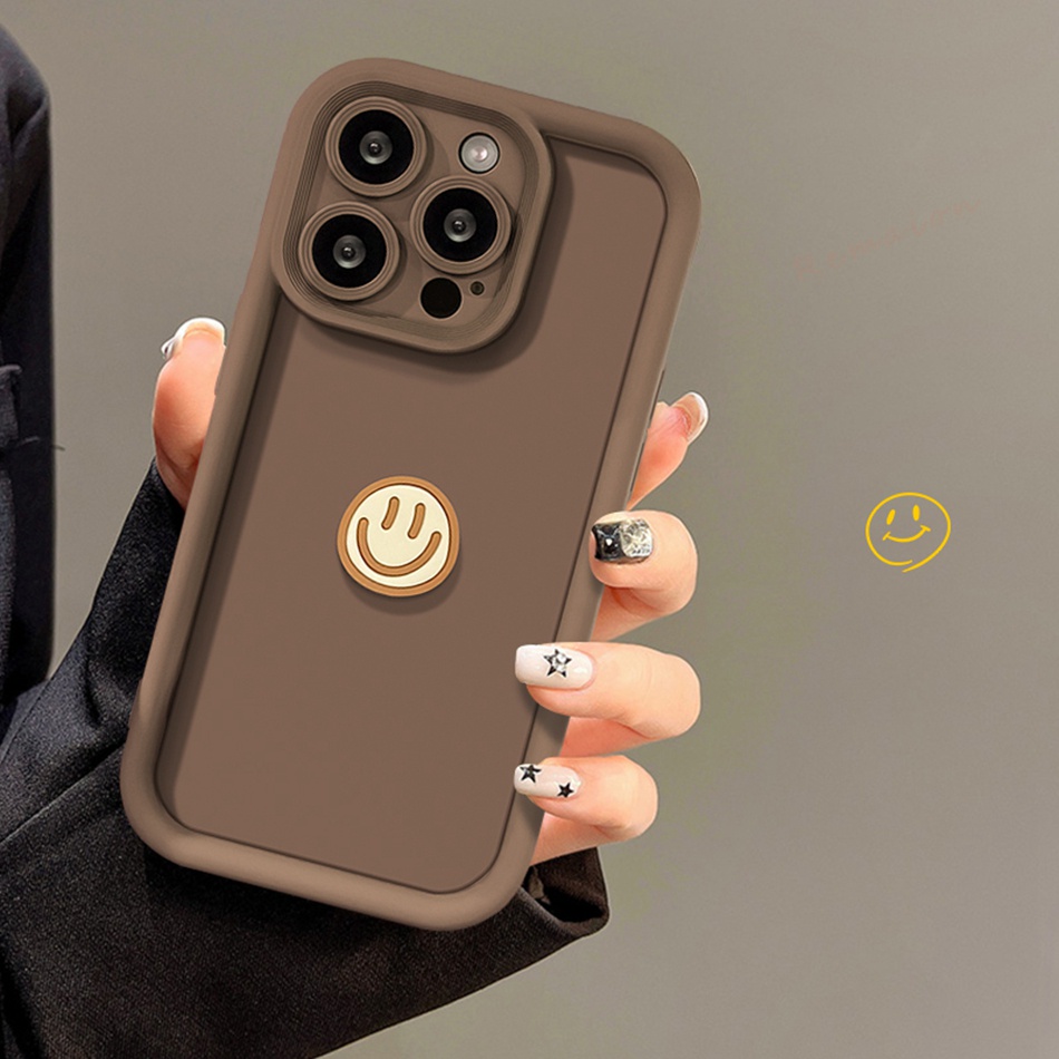 Ôp Điện Thoại Silicon Dẻo Hình Mặt Cười 3d Cho iphone 11 12 13 14 15 pro max plus 11pro 13pro 6 6s 7 8 plus x xr Xsmax 14pro 15pro Ốp
